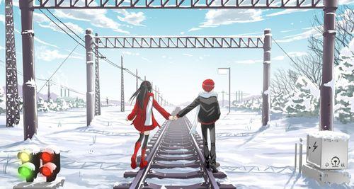 情侣牵手动漫图 牵手图片情侣动漫