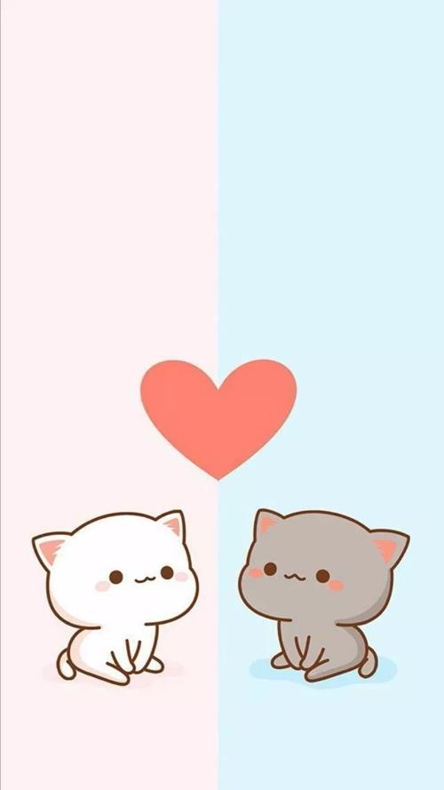 超甜情侣背景图 甜甜的情侣背景图高清