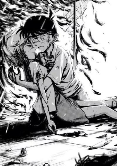 柯哀图片情侣 柯南小哀情侣头像