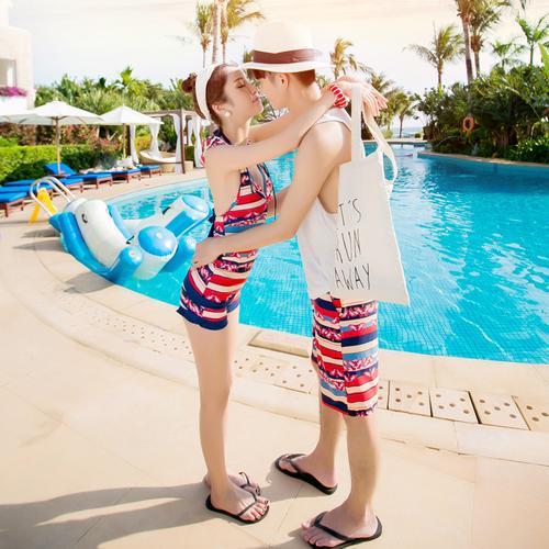 比基尼情侣图片 爱情图片情侣