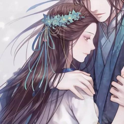 动漫图片古风情侣 古风漫画情侣图片