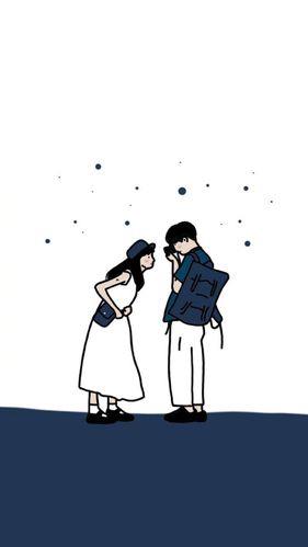 情侣背景的图片 好看的情侣背景图片