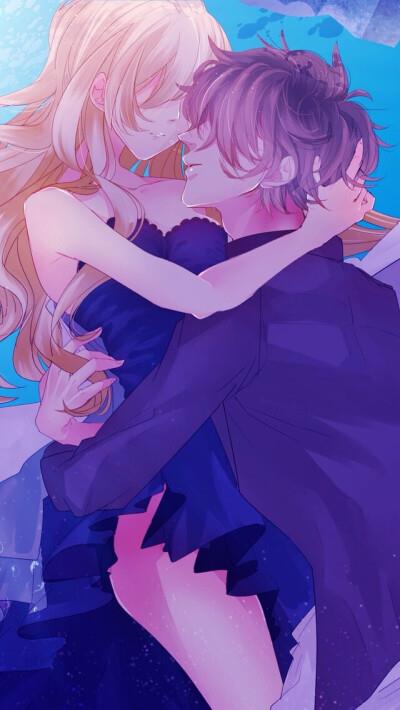 动漫情侣图片二次元 二次元情侣图片动漫壁纸唯美