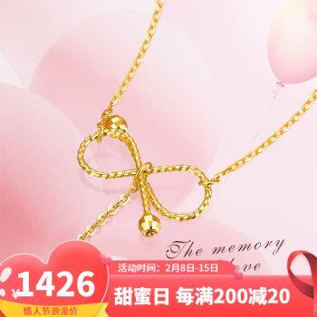 黄金情侣项链图片 情侣项链图片大全