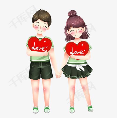 情侣装logo图片素材 情侣logo设计素材简约