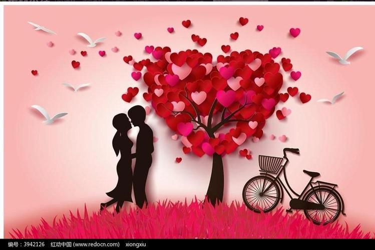 情侣素材图 情侣壁纸素材