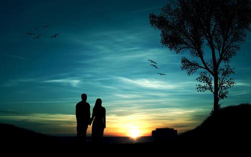 甜蜜情侣图 情侣幸福图片