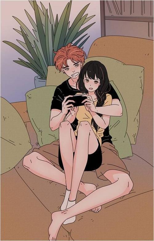 情侣日常图片动漫 情侣图片大全动漫可爱图片