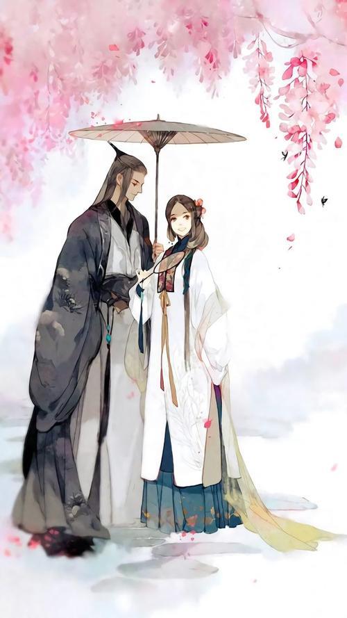 古风唯美情侣图片 古风男女唯美图片大全情侣