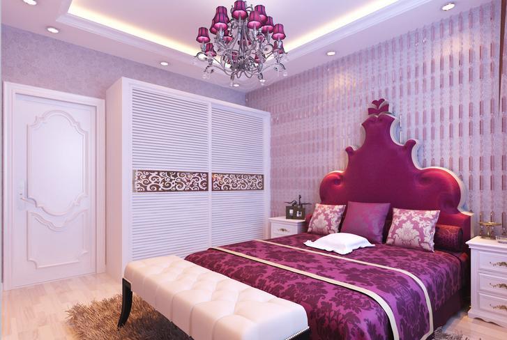 情侣卧室装修效果图 情侣房子装修图片大全