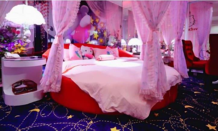 情侣酒店的图片 酒店情侣房布置图片大全