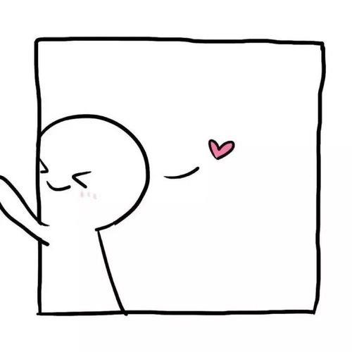 小情侣简笔画图片大全 简单的情侣简笔画