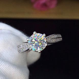 钻石情侣对戒图片大全 结婚钻石对戒图片大全集