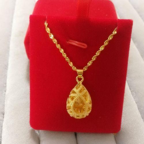 情侣金项链图片 情侣项链图片大全