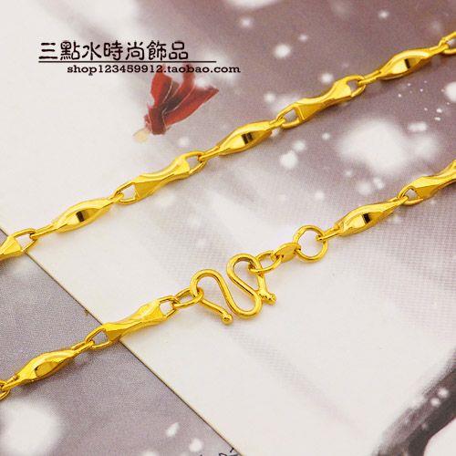 情侣金项链图片 情侣项链图片大全