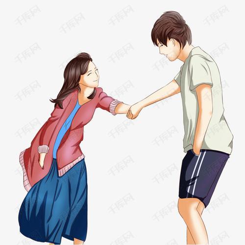 卡通人物图片情侣 情侣图片可爱