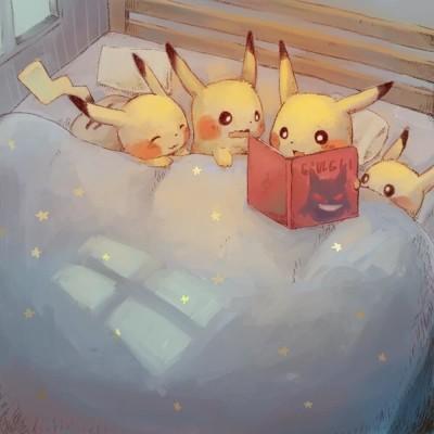 情侣皮卡丘图片 皮卡丘情侣壁纸图一对