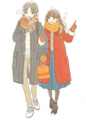 动漫小情侣图片 情侣图片动漫可爱