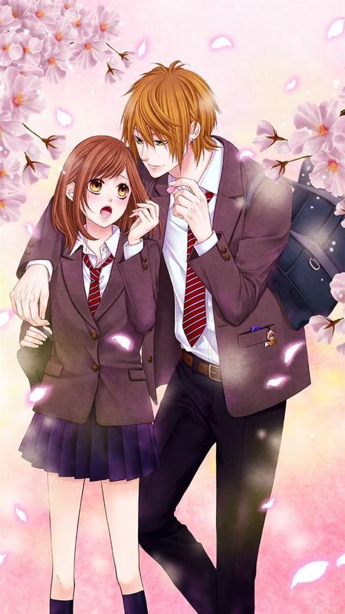 动漫情侣高清关系图 动漫情侣图片