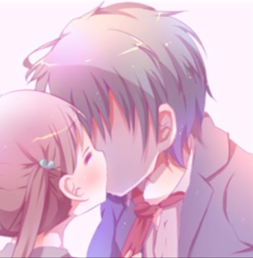 情侣动漫图片一对 情侣在一起的图片动漫