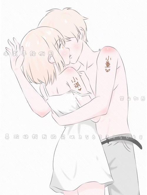 情侣图片绘画 情侣画画图片大全集简单