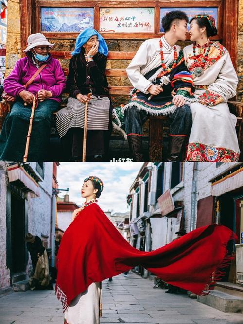 藏装情侣图片 藏装情侣头像图片