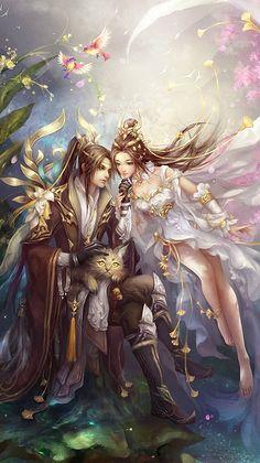 3d动漫情侣图片 3d情侣头像图片大全唯美