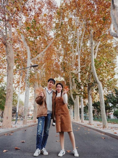 秋天情侣图片 秋天情侣头像