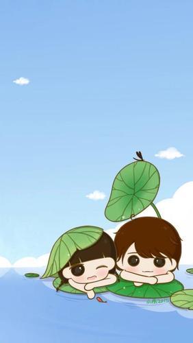 卡通情侣图片大全 卡通情侣头像唯美图片