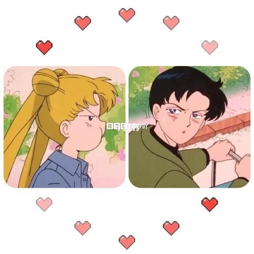 美少女战士情侣图 美少女战士情侣头像图片