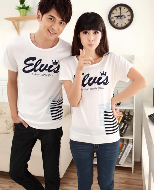 好看的情侣服装图片大全 情侣衣服图案大全图片