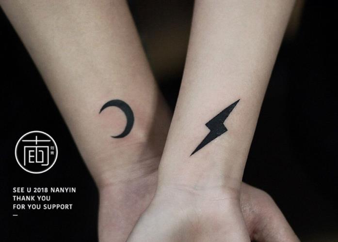 新款2022情侣纹身图片 2022年最新情侣纹身