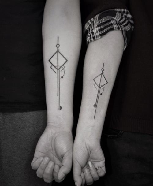 新款2022情侣纹身图片 2022年最新情侣纹身