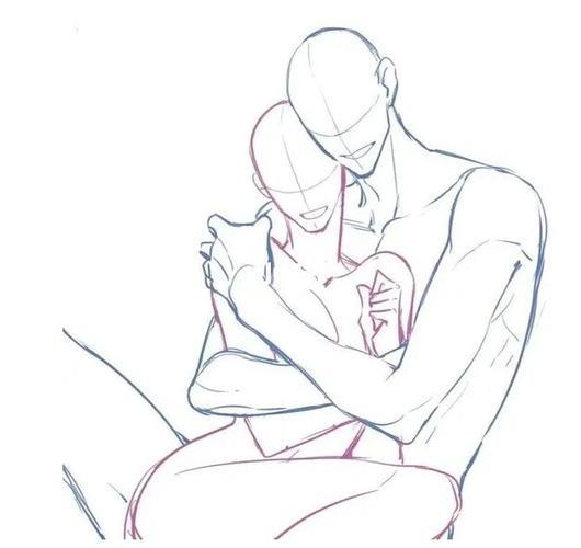 情侣绘画图 情侣图片手绘