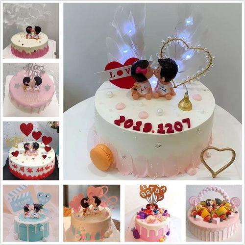 蛋糕图片情侣图片 情侣做蛋糕的图片