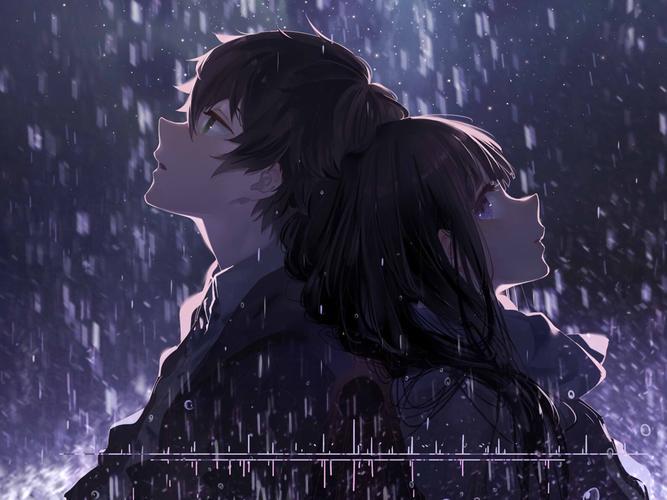 图片漫画情侣 情侣漫画图片一人一张高清