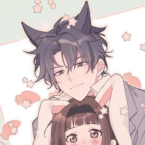 情侣可爱动漫图片 情侣动漫唯美图片