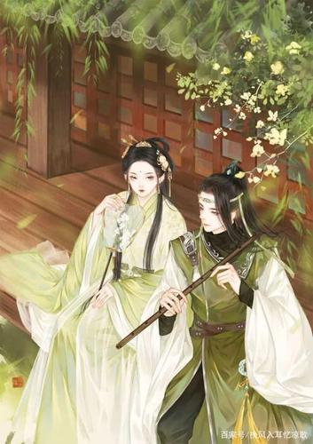 情侣动漫图片古风双人 情侣动漫壁纸双人古风