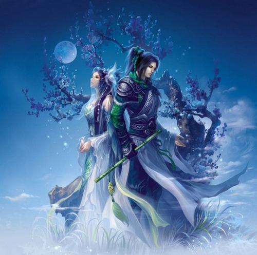 游戏情侣图像 情侣图片