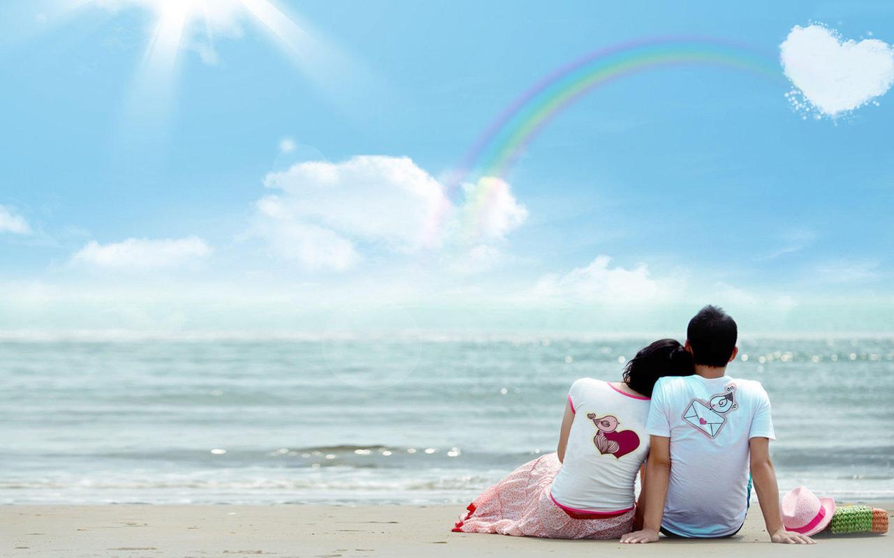 图情侣 情侣的图片