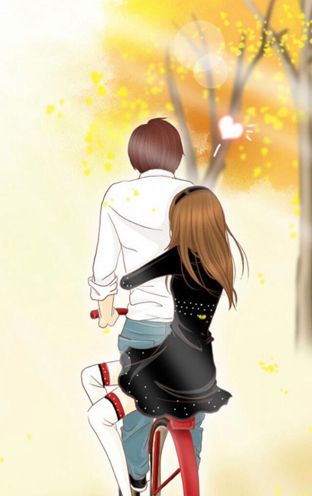 简单情侣图片 简约情侣图