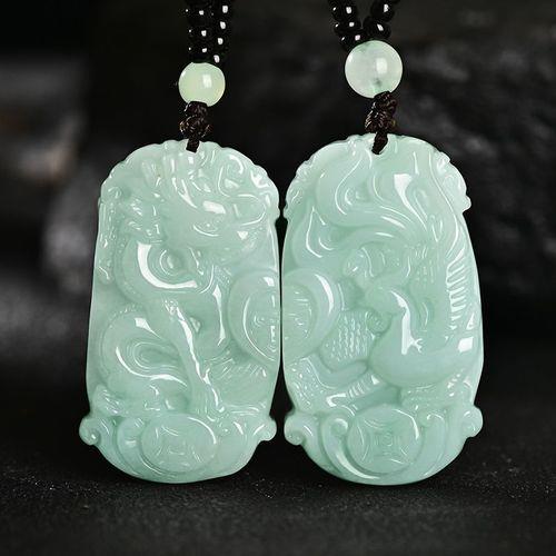 翡翠情侣挂件图片 情侣玉佩吊坠图片