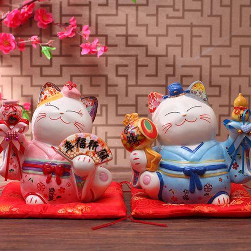 情侣招财猫图片 招财猫图片大全