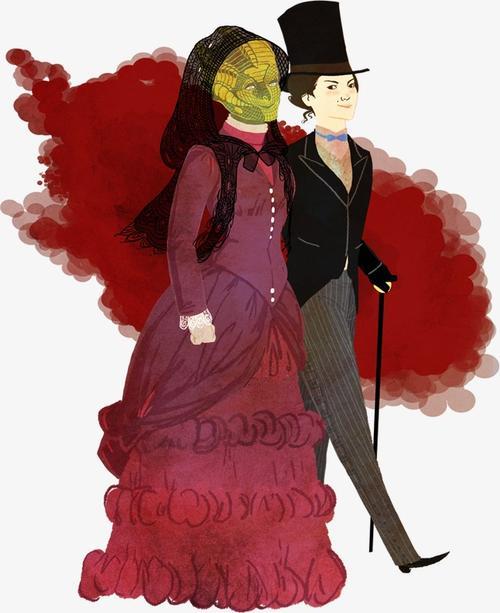 情侣水粉画图片大全 浪漫水粉画图片