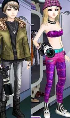 厘米秀情侣装搭配图片 厘米秀有没有情侣套装