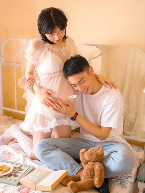 情侣孕妇照图片 孕妇夫妻照片创意照片