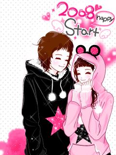 情侣动态图壁纸 爱情壁纸图片情侣