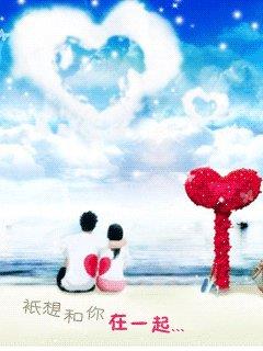 情侣动态图壁纸 爱情壁纸图片情侣