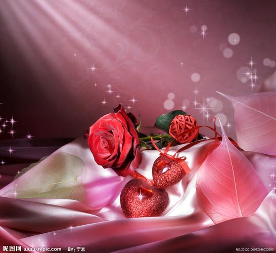 情侣玫瑰花爱心图片 玫瑰花的图片唯美浪漫爱情图片
