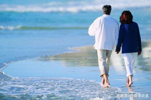 情侣图片海边 海边情侣背景图